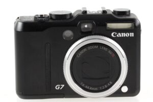 canon powershot g7 digital camera - 6x is 7.4-44.4mm 1:2.8-4.8 lens