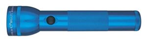 maglite led 2-cell d flashlight, blue