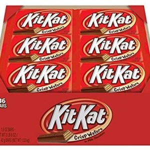 KIT KAT Milk Chocolate Wafer Candy Bars, 1.5 oz (36 Count)