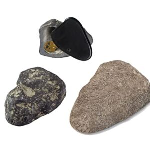 Rock Key Hider, Cash Hider, Medium, Pack of 1, Brown or Gray (90601)