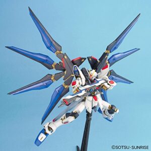 Bandai Hobby Strike Freedom Gundam Seed Destiny Mobile Suit Model Kit (1/100 Scale)