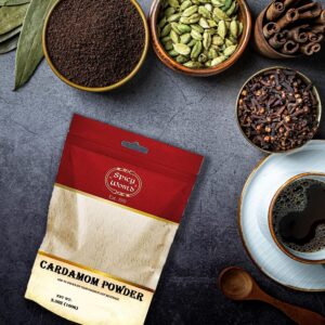 Spicy World Ground Cardamom Powder (Cardamon) 3.5 Ounce Bag