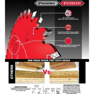 Freud P410: 10" Next Generation Premier Fusion General Purpose Blade