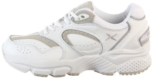 Apex Women's Apex Lace Walkers Walking Shoe,White,10.5 W US