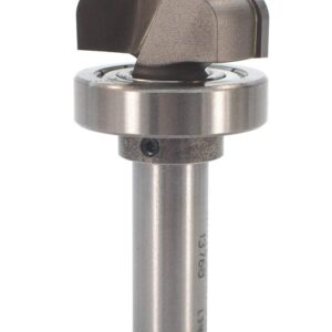 Whiteside Router Bits 1376B Bowl and Tray Bit with 1/4-Inch Radius 1-1/4-Inch Cutting Diameter and 1/2-Inch Cutting Length