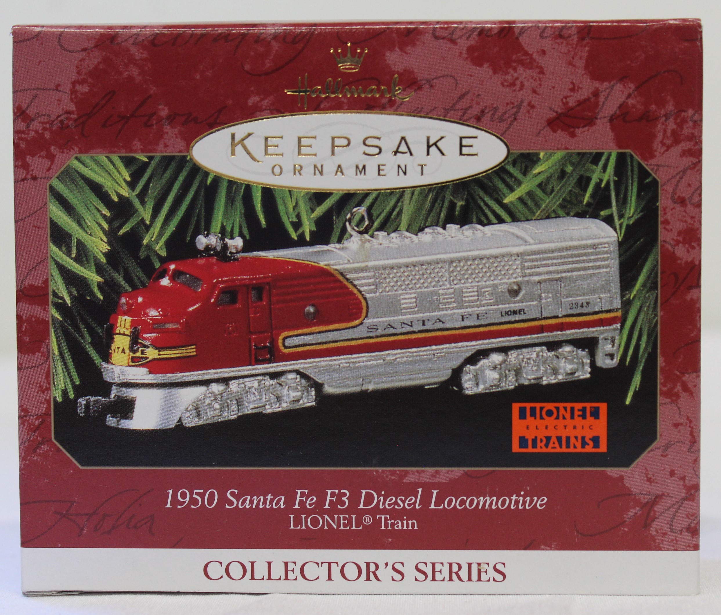 1997 Hallmark 1950 Santa Fe F3 Diesel Locomotive