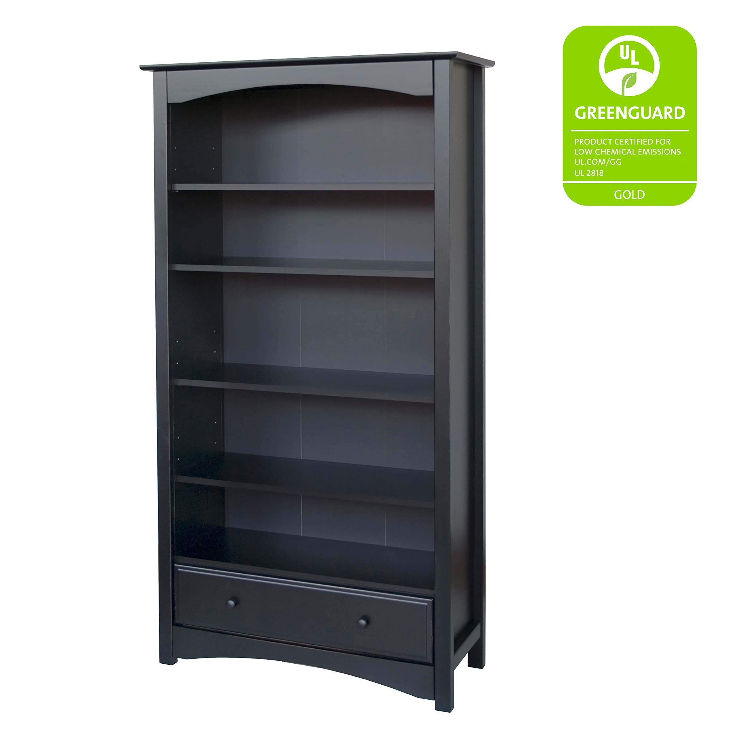 DaVinci MDB Bookcase in Ebony