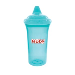 Nuby No-Spill Cup with Dual-Flo Valve, Sippy Cup for Baby and Toddler, 9 Ounce, Color May Vary (Package Includes Any 1 Random Color Sippy Cup Only)