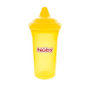 Nuby No-Spill Cup with Dual-Flo Valve, Sippy Cup for Baby and Toddler, 9 Ounce, Color May Vary (Package Includes Any 1 Random Color Sippy Cup Only)