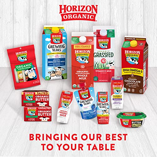 Horizon Organic Shelf-Stable 1% Low Fat Milk Boxes, Chocolate, 8 oz., 18 Pack