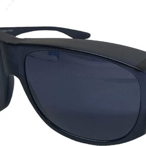 Solar Shield Fits-Over SS Polycarbonate II Smoke Sunglasses