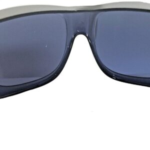 Solar Shield Fits-Over SS Polycarbonate II Smoke Sunglasses