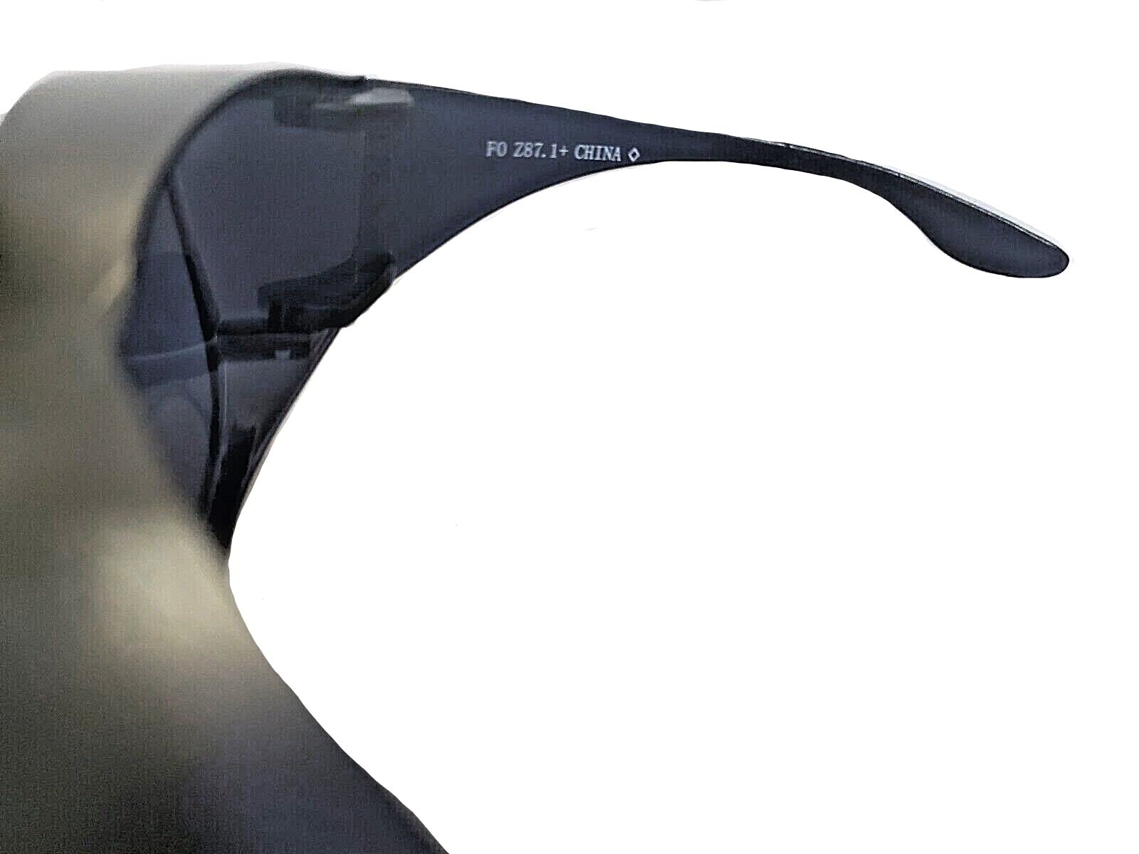 Solar Shield Fits-Over SS Polycarbonate II Smoke Sunglasses