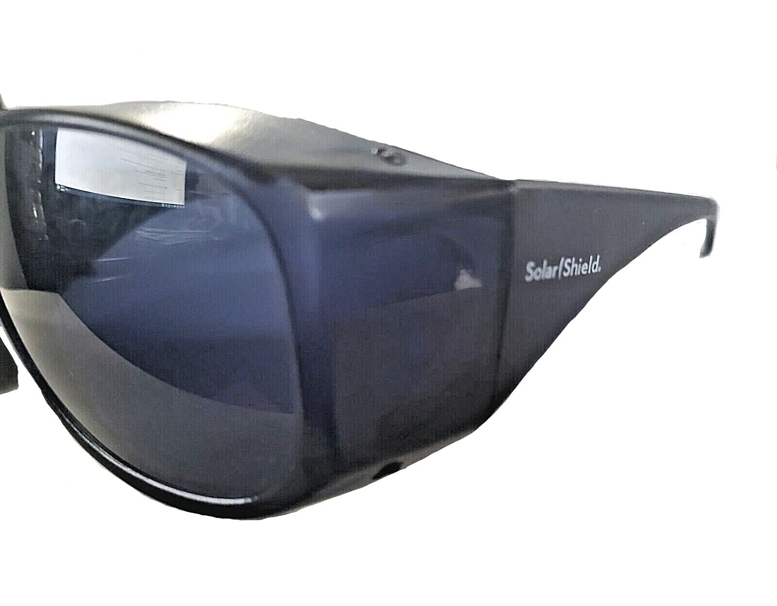 Solar Shield Fits-Over SS Polycarbonate II Smoke Sunglasses