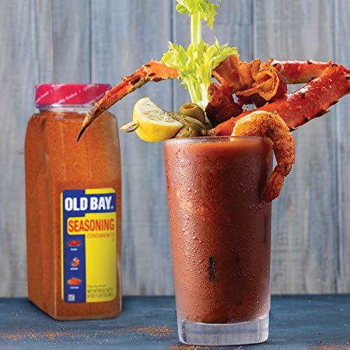 OLD BAY Seasoning, 24 oz - One 24 Ounce Container of OLD BAY All-Purpose Seasoning with Unique Blend of 18 Spices and Herbs for Crabs, Shrimp, Poultry, Fries, and More