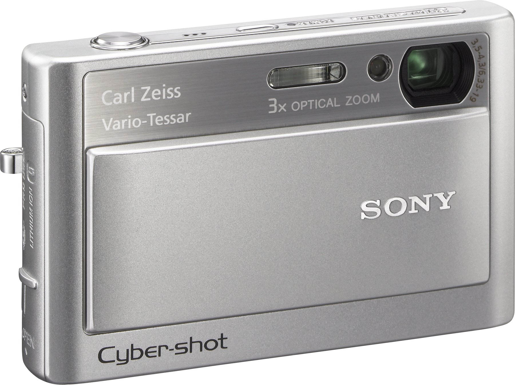 Sony Cybershot DSC-T20 8.1MP Digital Camera with 3x Optical Zoom and Super Steady Shot (Silver)