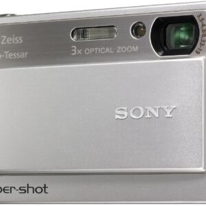 Sony Cybershot DSC-T20 8.1MP Digital Camera with 3x Optical Zoom and Super Steady Shot (Silver)