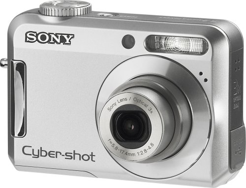 Sony Cybershot S650 7.2MP Digital Camera with 3x Optical Zoom (OLD MODEL)