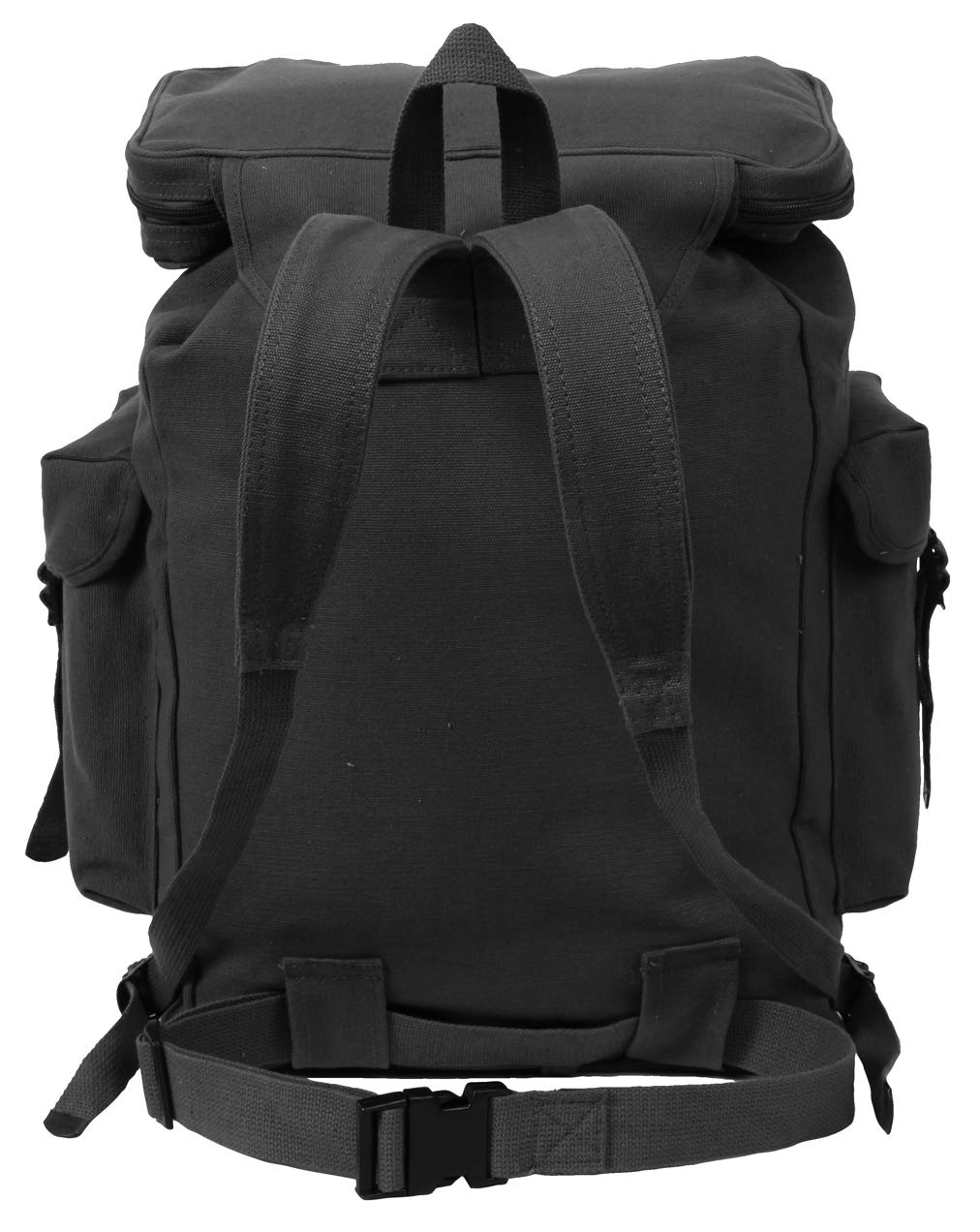 Black European Rucksack 20" x 13" x 7and half