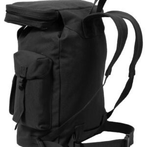 Black European Rucksack 20" x 13" x 7and half