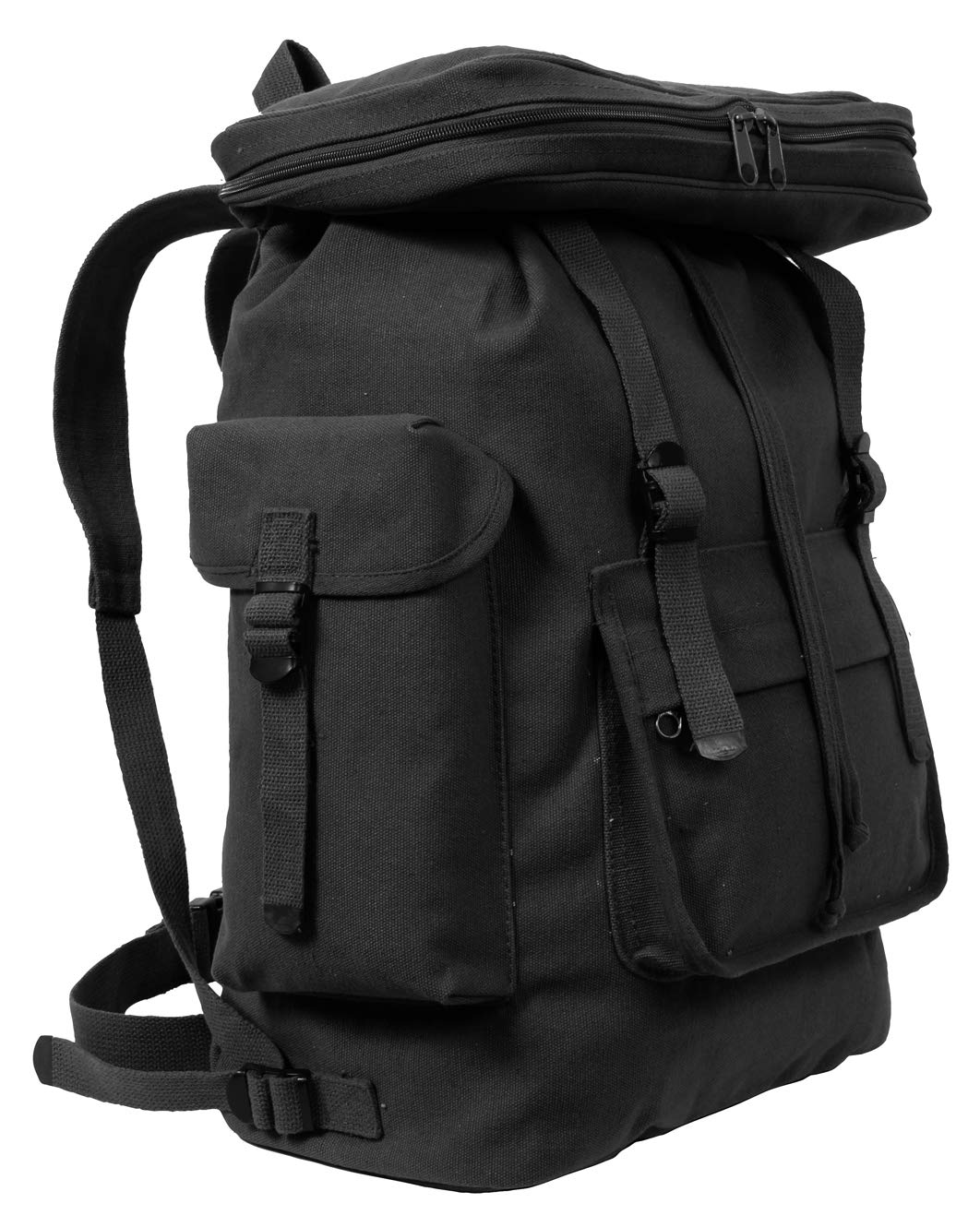 Black European Rucksack 20" x 13" x 7and half