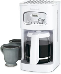 cuisinart dcc-1100 12-cup programmable coffeemaker, white