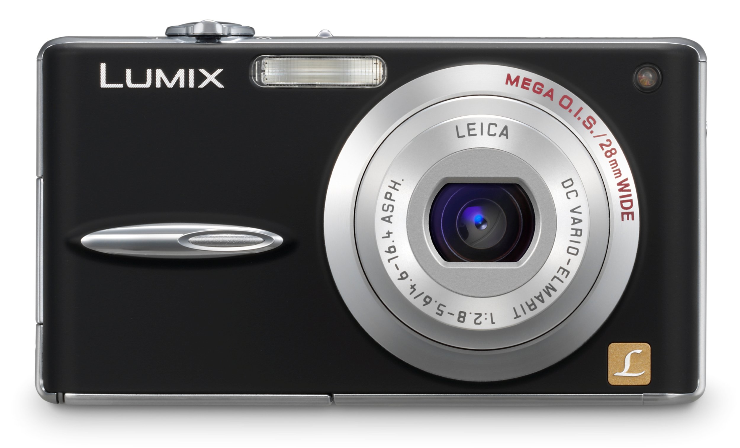 Panasonic Lumix DMC-FX30K 7.2MP Digital Camera with 3.6x Optical Image Stabilized Zoom (Black)