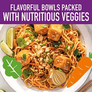 Annie Chun's - Noodle Bowl, Thai-Style Peanut Sesame Flavor, Instant & Microwavable, Non-GMO, Vegan, Healthy & Delicious, 8.7 Oz (Pack of 6)