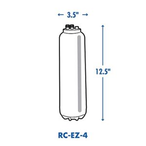 Culligan RC 4 EZ-Change Water Filtration Replacement Cartridge, 500 Gallons, 1 Count (Pack of 1), White