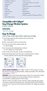 Culligan RC 4 EZ-Change Water Filtration Replacement Cartridge, 500 Gallons, 1 Count (Pack of 1), White