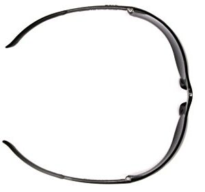 Pyramex Ztek Safety Glasses, Black Frame, Indoor-Oudoor Mirror Lens