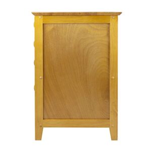 Winsome Studio File Cabinet, Honey