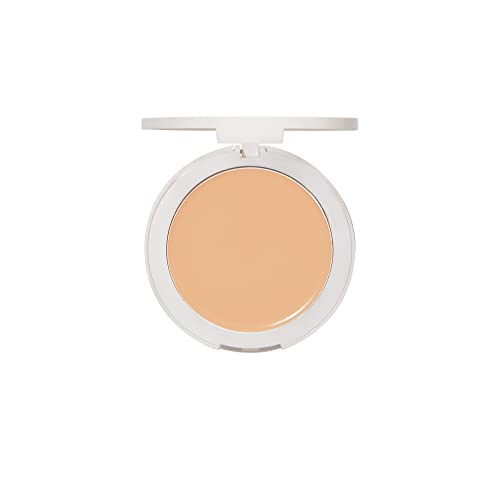 Revlon Foundation, New Complexion One-Step Face Makeup, Longwear Light Coverage with Matte Finish, SPF 15, Cream to Powder Formula, Oil Free, Tender Peach, 0.35 Oz