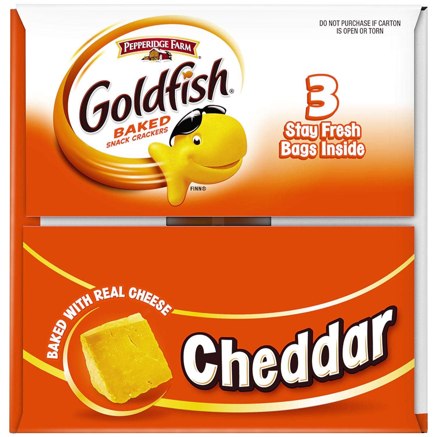 Pepperidge Farm Goldfish, Cheddar, 58-ounce box