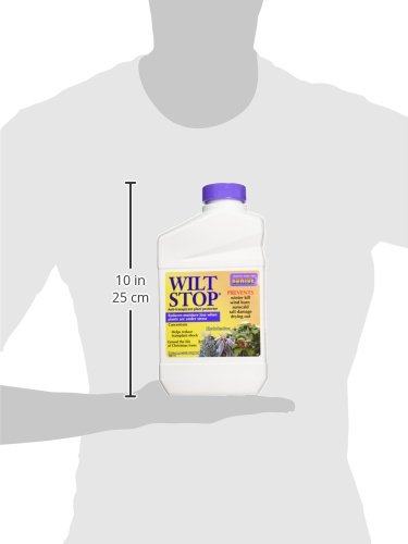 Bonide Wilt Stop, 32 oz Concentrated Anti-Transpirant Plant Protector, Long Lasting Effects, Extend the Life of Plants