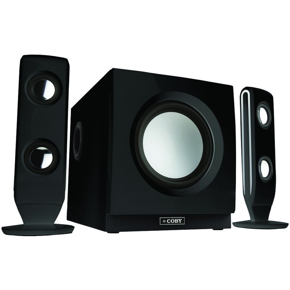 Coby CS-MP77 75-Watt High Performance MP3 Speaker System (Discontinued by manufacturer)