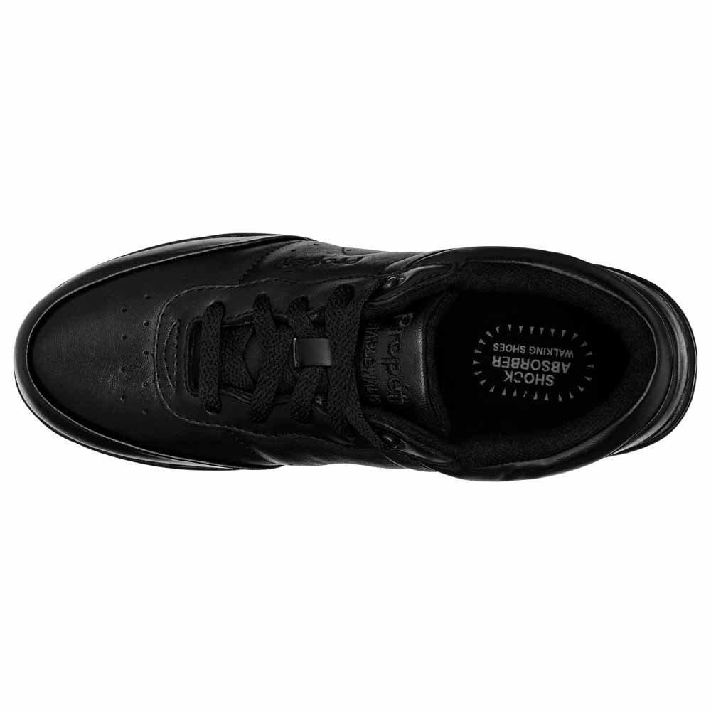Propet Women's Washable Walker Sneaker,Black,5.5 2E US