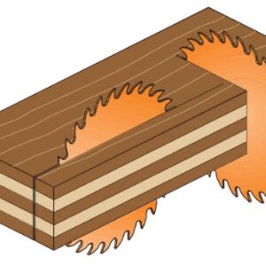 CMT 256.050.10 ITK XTreme Industrial Combination Saw Blade, 10-Inch x 50 Teeth 4 ATB + 1 FLAT Grind with 5/8-Inch Bore