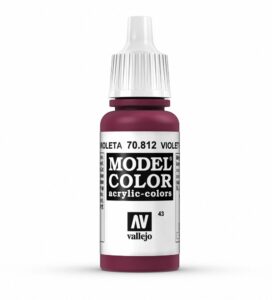 vallejo violet red paint, 17ml