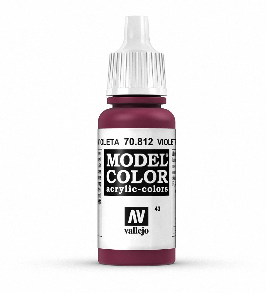 Vallejo Violet Red Paint, 17ml