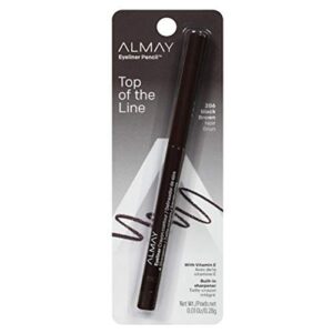 Almay Eyeliner Pencil, Black Brown [206], 0.01 oz