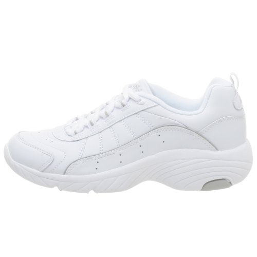 Easy Spirit womens Punter Sneaker, White 130, 7.5 US