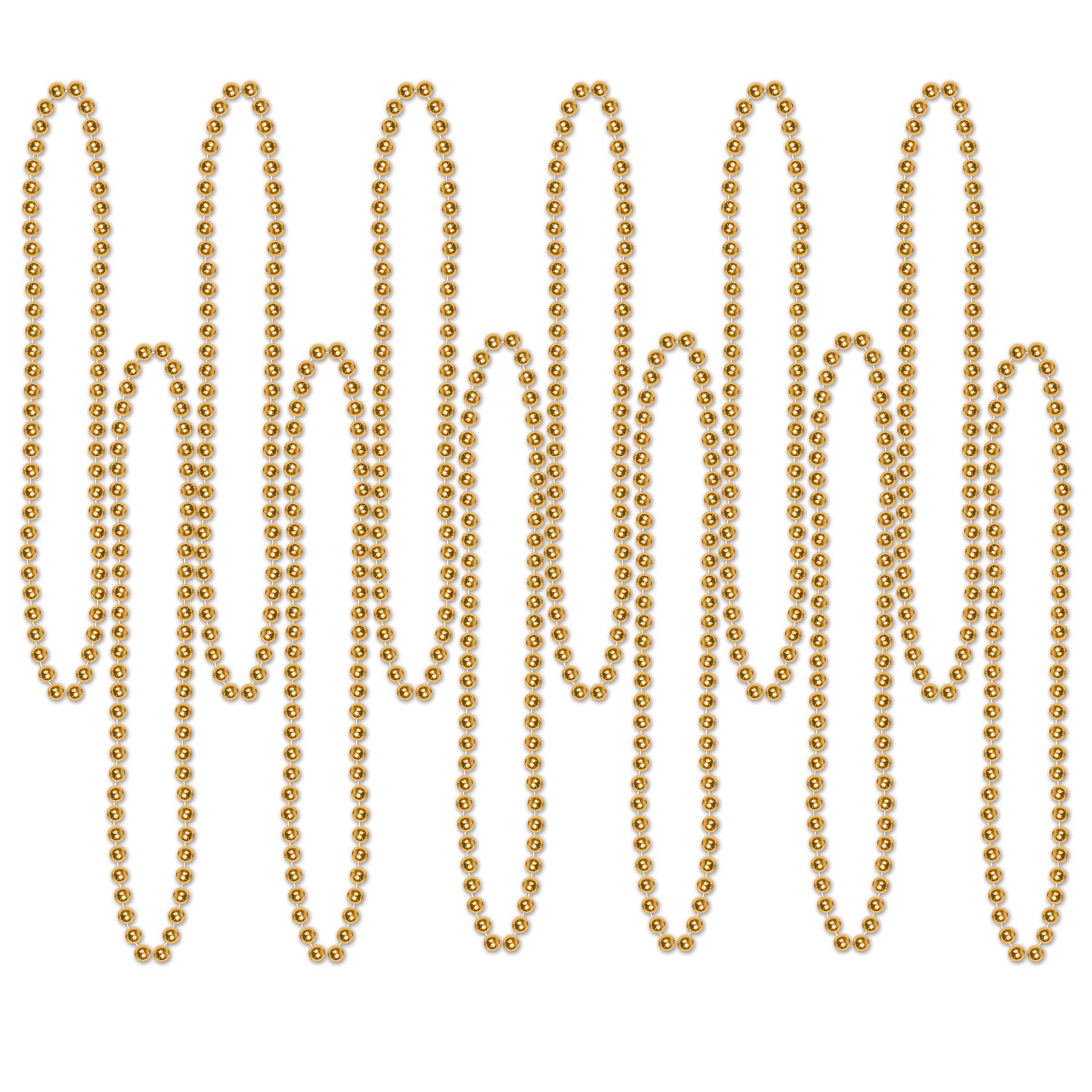 Gold Party Beads