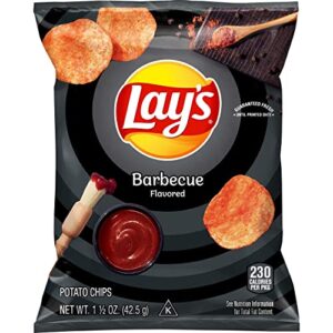 lay's potato chips, barbecue, 1.5 ounce (pack of 64)