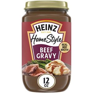 heinz homestyle savory beef gravy (12 oz jar)