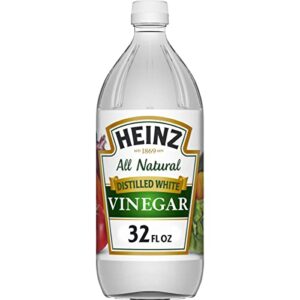 heinz all natural distilled white vinegar with 5% acidity (32 fl oz bottle)