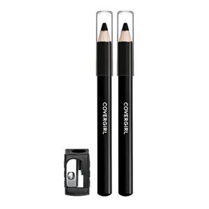 covergirl - easy breezy brow fill + define brow pencil, sharpener included, long-lasting, deeply pigmented, blendable formula, 100% cruelty-free