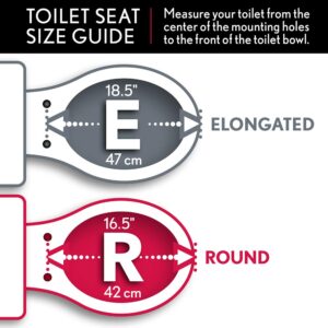 Bemis 113EC 006 Toilet Seat, 1 Pack Elongated, Bone