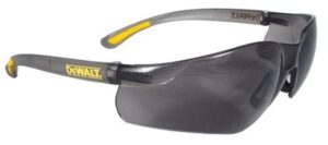dewalt dpg52-2c contractor pro smoke high performance lightweight protective safety glasses