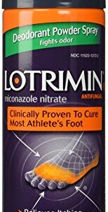 Lotrimin Af Miconazole Nitrate Deodorant Antifungal Powder Spray, 4.6 Ounce